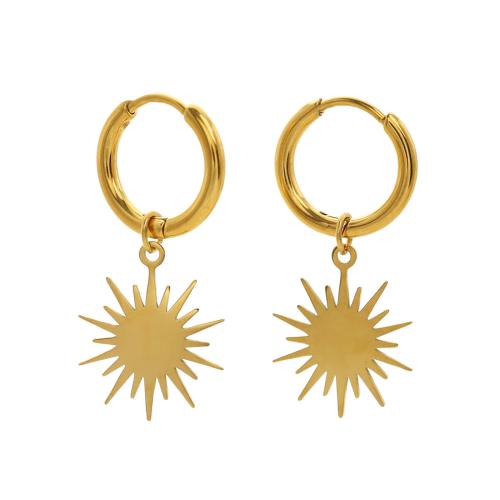 Acier inoxydable 304 Boucle d'oreille goutte, Placage, bijoux de mode & styles différents pour le choix & pour femme, Vendu par paire