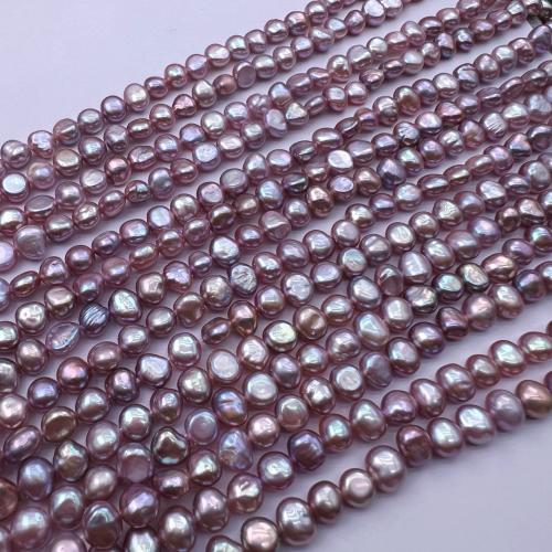 Perles de culture d'eau douce Keishi, perle d'eau douce cultivée, baroque, DIY, violet Vendu par brin