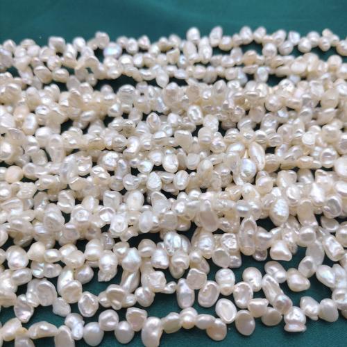 perle d'eau douce cultivée goutte, Baroque, DIY, blanc Vendu par brin