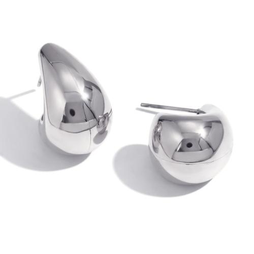 acier inoxydable 316L boucle d oreille dormeuse, Placage, bijoux de mode & pour femme, plus de couleurs à choisir, Vendu par paire