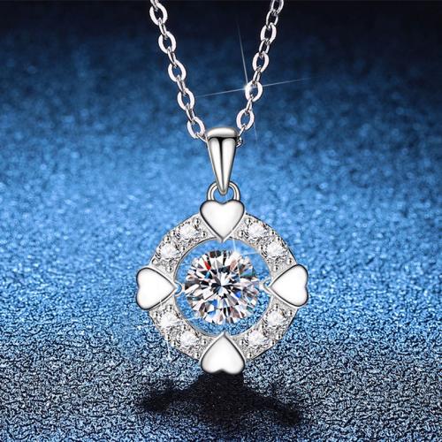 Argent sterling 925 collier, avec 2inch chaînes de rallonge, Plaqué de platine, Chaîne transversale & différents matériaux pour le choix & pour femme Environ 15.7 pouce, Vendu par PC