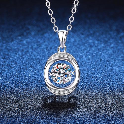 Argent sterling 925 collier, avec 2inch chaînes de rallonge, Plaqué de platine, Chaîne transversale & différents matériaux pour le choix & pour femme Environ 15.7 pouce, Vendu par PC