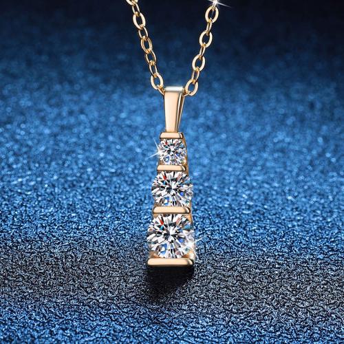 Argent sterling 925 collier, avec 2inch chaînes de rallonge, Placage de couleur d'or, Chaîne transversale & différents matériaux pour le choix & pour femme Environ 15.7 pouce, Vendu par PC