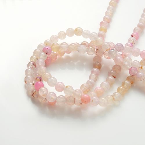 Perles agate veines de dragon naturelles, DIY, couleurs mélangées, Vendu par brin[