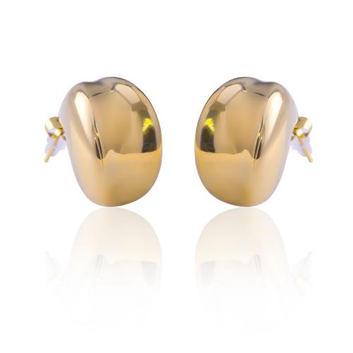 Boucle en acier inoxydable, Acier inoxydable 304, Placage, bijoux de mode & pour femme, plus de couleurs à choisir, Vendu par paire