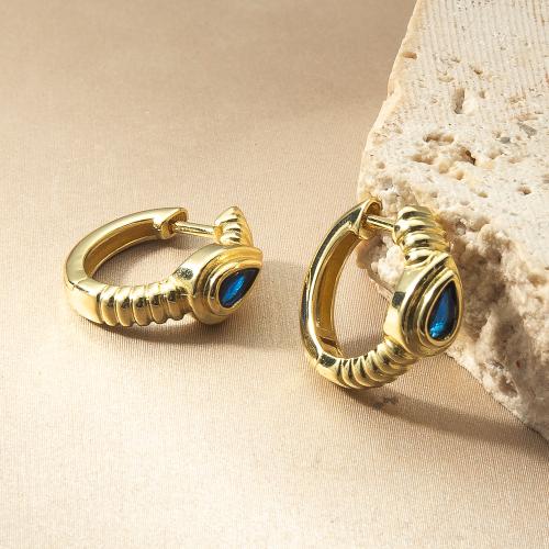 Латунь Основа для сережки, с Стеклянный, Другое покрытие, ювелирные изделия моды, Много цветов для выбора, не содержит никель, свинец продается Пара