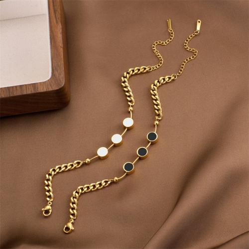 チタン鋼 ブレスレット, とともに アクリル, メッキ, ファッションジュエリー & 女性用, 無色, 売り手 パソコン