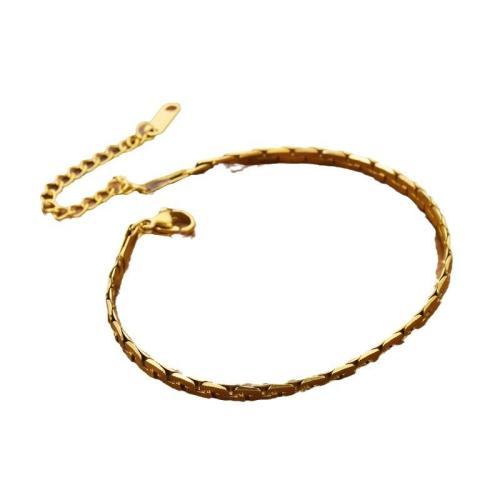 チタン鋼 ブレスレット, メッキ, ファッションジュエリー & 女性用, 無色, 長さ:約 17.8 センチ, 売り手 パソコン