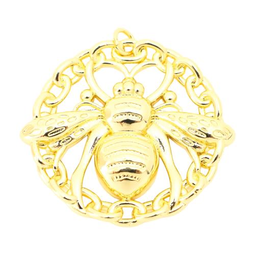 Hollow Brass Pendants, DIY, golden 