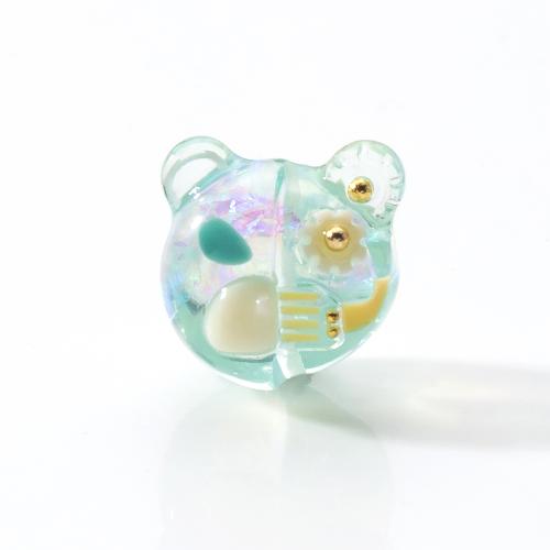 résine goutte, avec laiton, chat, DIY, plus de couleurs à choisir Diamètre inté Environ 1mm, Vendu par PC