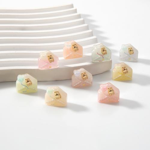 résine goutte, avec laiton, DIY, plus de couleurs à choisir Vendu par PC