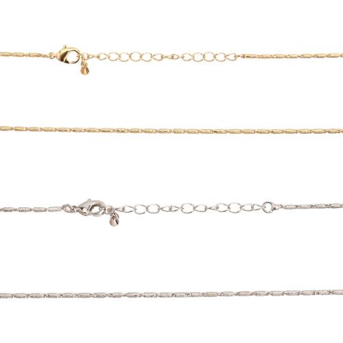 laiton collier, bijoux de mode & unisexe, plus de couleurs à choisir, Vendu par PC