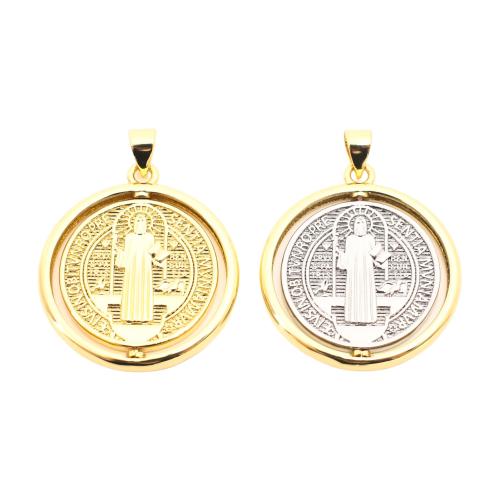 laiton Pendentif, Rond, DIY, plus de couleurs à choisir Vendu par PC