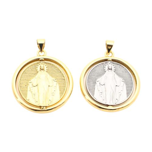 laiton Pendentif, Rond, DIY, plus de couleurs à choisir Vendu par PC