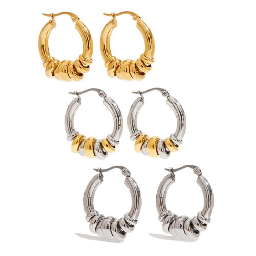 Stainless Steel Leverback Earring, 304 Stainless Steel, plated, fashion jewelry & for woman 