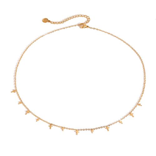 ステンレス鋼のジュエリーネックレス, 304ステンレススチール, メッキ, ファッションジュエリー & 女性用, 金色, 売り手 パソコン