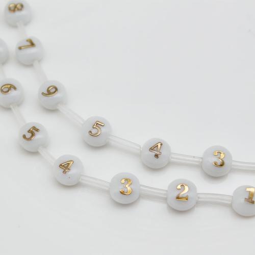 Природные стеклянные бусы, Ракушка, с Лэмпворк, Круглая, эпоксидная смола, DIY & разные стили для выбора, 8mm, 10ПК/указан, продается указан