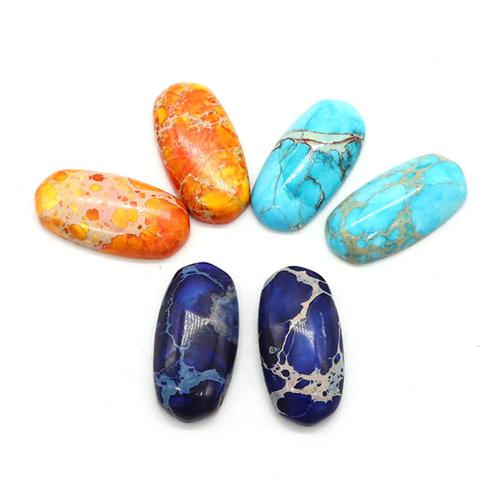 Jaspe d'impression décoration, ellipse, DIY, plus de couleurs à choisir Vendu par PC