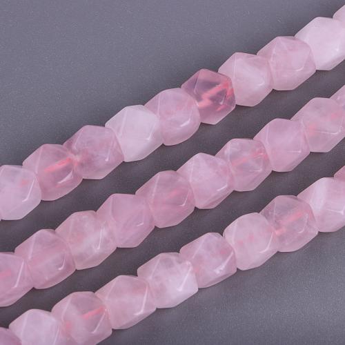 Natural Rose Quartz Beads, DIY, pink [