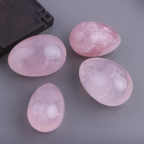 Décoration de pierre perles, quartz rose, œufbougre, DIY, rose, Vendu par PC