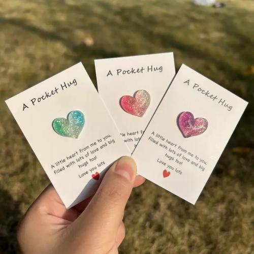 Resin Decoration, Heart, Mother Day Jewelry 