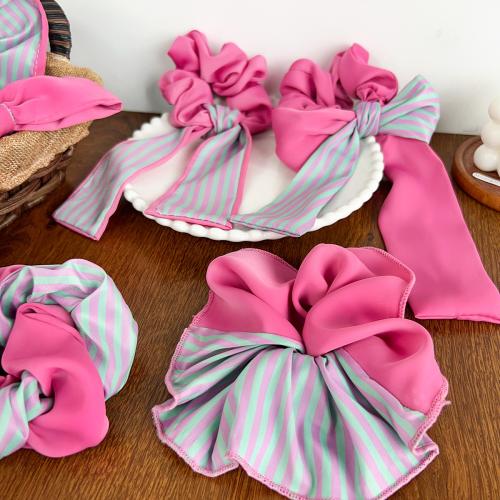Elastique cheveux, tissu, bijoux de mode, plus de couleurs à choisir, Vendu par PC[