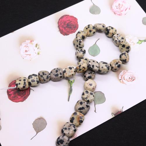 Dalmate goutte, DIY, couleurs mélangées, 10mm, Vendu par brin