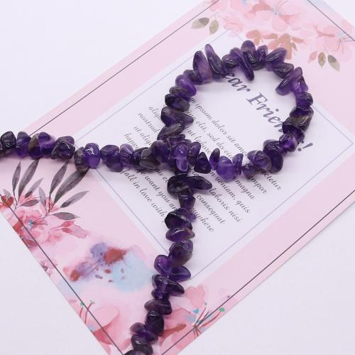 Natural Amethyst Beads, DIY, purple, 8mm 