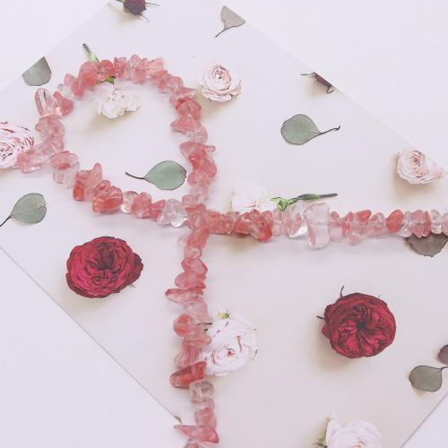 Kirsche Quarz Perle, DIY, Kirsche Quarz, 8mm, verkauft von Strang[