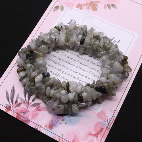 Labradorite goutte, Irrégulière, DIY, couleurs mélangées, 8mm, Vendu par brin