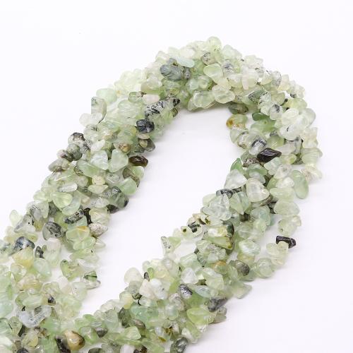 Pierre raisin naturelle, Prehnite nature, Irrégulière, DIY, vert, 8mm, Vendu par brin[