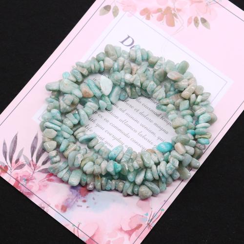 Perles amazonite, Irrégulière, DIY, couleurs mélangées, 8mm, Vendu par brin