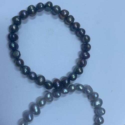 Bracelets de perles, perle d'eau douce cultivée, bijoux de mode, plus de couleurs à choisir .5 cm, Vendu par brin[