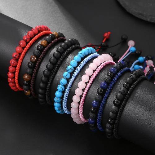 Природный камень браслет, ювелирные изделия моды, Много цветов для выбора, продается Strand