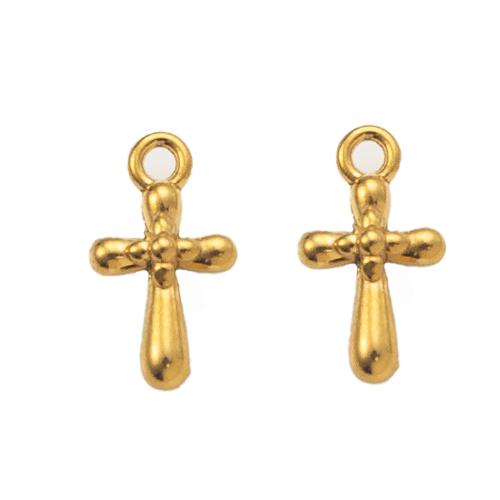 pendentifs En acier inoxydable de Croix , Acier inoxydable 304, DIY, plus de couleurs à choisir Vendu par PC