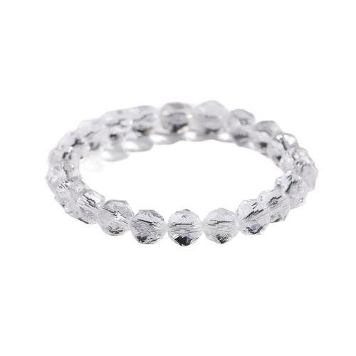 Bracelets quartz, quartz clair, bijoux de mode, transparent, Vendu par PC