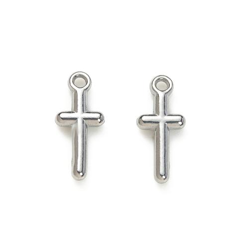 Acier inoxydable 304 Pendentif, croix, DIY, plus de couleurs à choisir Vendu par PC