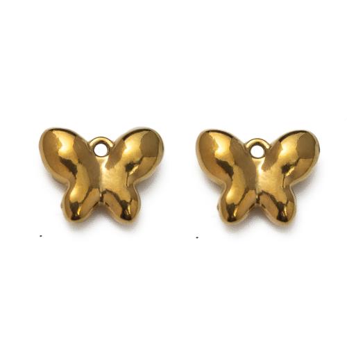 Acier inoxydable 304 Pendentif, papillon, DIY, plus de couleurs à choisir Vendu par PC