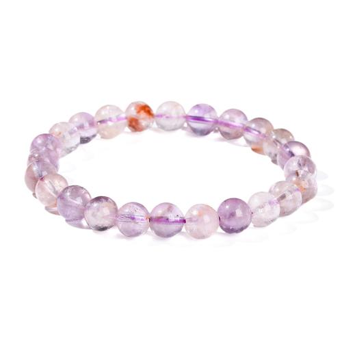 Purple-Phantom-Quartz bracelet, bijoux de mode, violet, Vendu par PC
