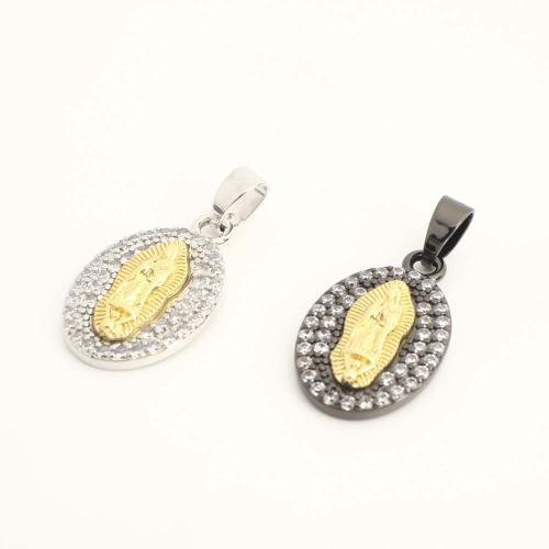 Cubique Pendentif en laiton zircon pavent, DIY & pavé de micro zircon, plus de couleurs à choisir, Vendu par PC