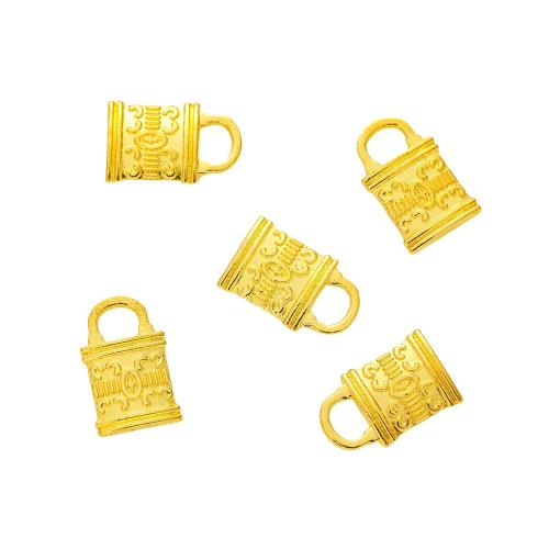 alliage de zinc Pendentif, cadnas, Placage, DIY, plus de couleurs à choisir Vendu par sac