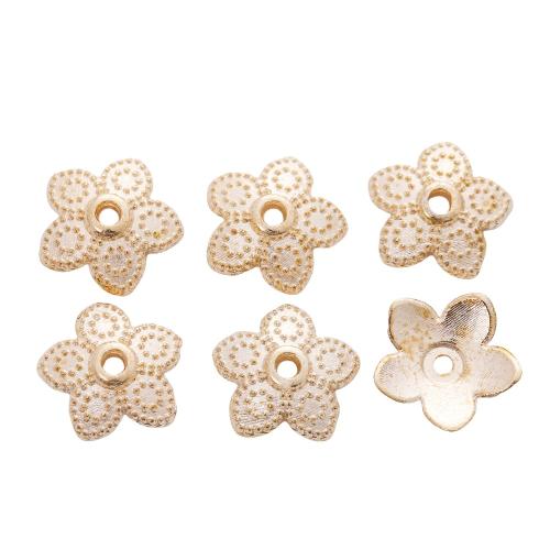 Perles en alliage zinc, alliage de zinc, fleur, Placage, DIY, plus de couleurs à choisir Vendu par sac