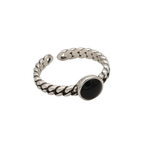 Argent sterling 925 Cuff Bague, styles différents pour le choix & pour femme & autocollant époxyde Vendu par PC