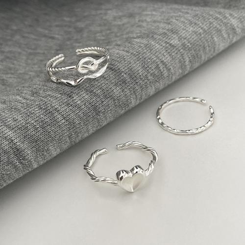 Argent sterling 925 Cuff Bague, styles différents pour le choix & pour femme Vendu par PC