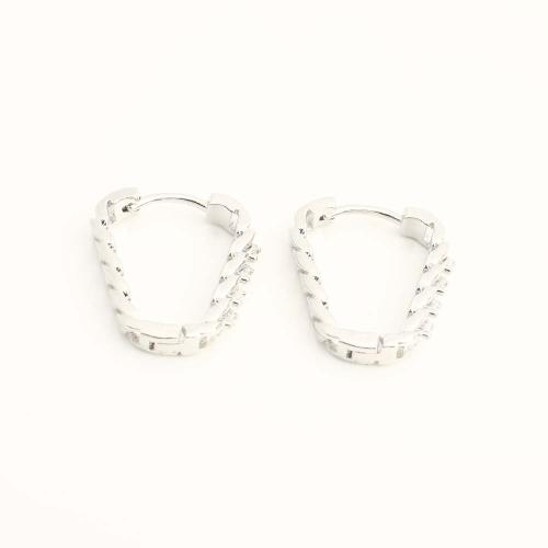 Латунь Основа для сережки, ювелирные изделия моды & инкрустированное микро кубического циркония & Женский, Много цветов для выбора, продается Пара