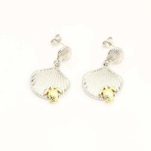 Латунные серьги падение, Латунь, ювелирные изделия моды & Женский, Много цветов для выбора, продается Пара