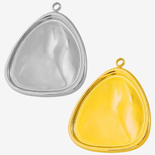Monture de pendentif en acier inoxydable, Acier inoxydable 304, Placage, DIY, plus de couleurs à choisir Vendu par sac