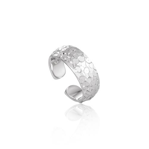 Argent sterling 925 manchette d'oreille, Plaqué de platine, bijoux de mode & pour femme, 11mm, Vendu par PC
