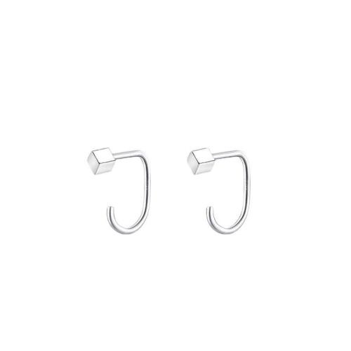 Argent sterling 925 boucle d oreille dormeuse, styles différents pour le choix & pour femme, argent, 10mm, Vendu par paire[