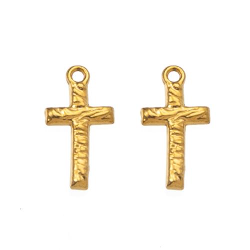 pendentifs En acier inoxydable de Croix , Acier inoxydable 304, DIY, plus de couleurs à choisir Vendu par PC